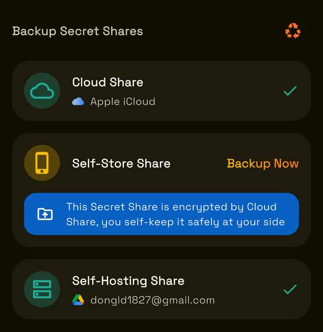 Secure Multi-Party Storage